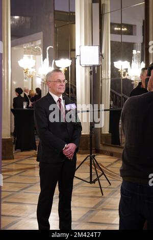 Jaroslaw Sellin - Secretary of State at the Ministry of Culture and National Heritage (of Poland) in Grand Theatre in Warsaw Stock Photo