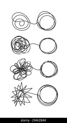 Unravel business chaos process with tangle difficult problem mess ...