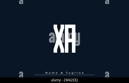 Alphabet letters Initials Monogram logo WA , AW Stock Vector