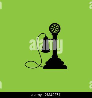 Antique Telephone icon. Antique Concept. - Vector . Vector illustration Stock Vector
