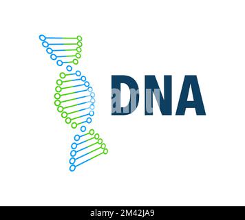DNA Helix Icon Vector Stock Illustration Design Template. Vector eps 10 ...