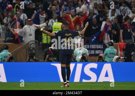 DOHA (QATAR), 12/18/2022 - WORLD CUP/ARGENTINA vs FRANCE - Goal by MBAPPE Kylian in the final match between the teams of Argentina vs France, for the title dispute of the Qatar 2022/FIFA World Cup, at Lusail Stadium, in Doha, this Sunday (18). Photo by Alexandre Brum/Ag. frame 31119 (Alexandre Brum/Ag. Enquadrar/SPP) Credit: SPP Sport Press Photo. /Alamy Live News Stock Photo