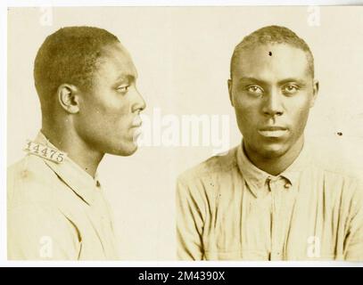 Photograph of Robert C. Brown.  Bureau of Prisons, Inmate case files. Stock Photo