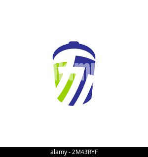 Number 771 logo icon design vector image,numeral logo colored.EPS 10 Stock Vector