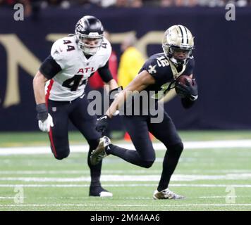 Atlanta Falcons linebacker Troy Andersen (44) runs during an NFL football  game against the Washington Commanders, Sunday, November 27, 2022 in  Landover. (AP Photo/Daniel Kucin Jr Stock Photo - Alamy