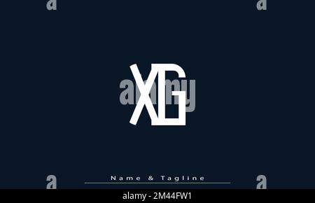 Alphabet letters Initials Monogram logo WG , GW Stock Vector