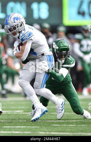 New York Jets cornerback Sauce Gardner (1) in action against the Baltimore  Ravens during an NFL football game, Sunday, Sep.11, 2022, in East  Rutherford, N.J.. (AP Photo/Rich Schultz Stock Photo - Alamy