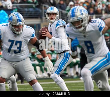 East Rutherford, NJ. 18/12/2022, Detroit Lions running back D'Andre Swift  (32) during a