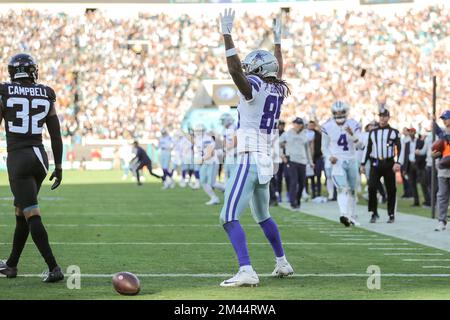 Wide receiver (85) Noah Brown of the Dallas Cowboys against the Los Angeles  Rams in an NFL football game, Sunday, Oct. 9, 2022, in Inglewood, Calif.  Cowboys won 22-10. (AP Photo/Jeff Lewis