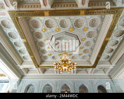 Mecca , Saudi Arabia 12 May 2021 ,  Makkah - Al Haram mosque from inside Stock Photo