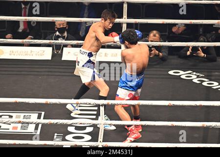 Ariake Arena Tokyo, Japan. 13th Dec, 2022. Satoshi Shimizu (JPN), DECEMBER 13, 2022 - Boxing : 58kg weight bout at Ariake Arena Tokyo, Japan. Credit: MATSUO.K/AFLO SPORT/Alamy Live News Stock Photo