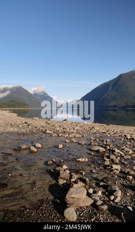 The Alouette Lake at the Golden Ears Provincial Park in British Columbia, Canada Stock Photo