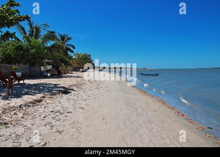 Beach of Carabane island, Casamance river, Ziguinchor Region, Senegal, West Africa Stock Photo