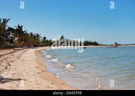 Beach of Carabane island, Casamance river, Ziguinchor Region, Senegal, West Africa Stock Photo