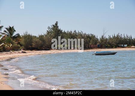 Beach of Carabane island, Casamance river, Ziguinchor Region, Senegal, West Africa Stock Photo