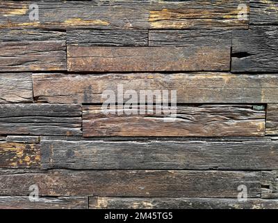 The old wood texture with natural patterns Stock Photo