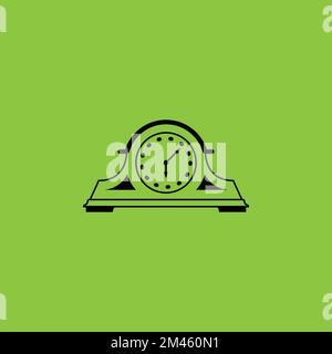 Antique Clock icon isolated. Antique Concept. Stock Vector