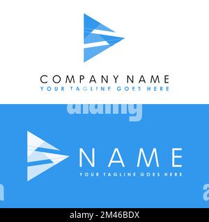 letter or word S font in triangles image graphic icon logo design abstract concept vector stock. used as a symbol associated with initial or monogram Stock Vector