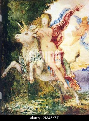 gustave moreau vintage painting art Stock Photo