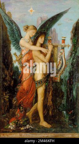 gustave moreau vintage painting art Stock Photo