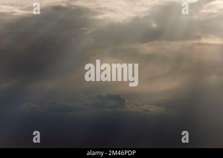 Low angle view of clouds Stock Photo