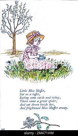 Little Miss Muffet Kinderreim