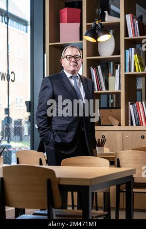 Mark Dixon, founder & CEO of International Workplace Group, Monaco-based English billionaire businessman, best known for service office business Regus. Stock Photo