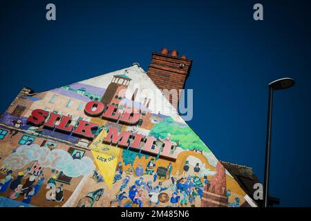 old silk mill, public house, derby, UK Stock Photo