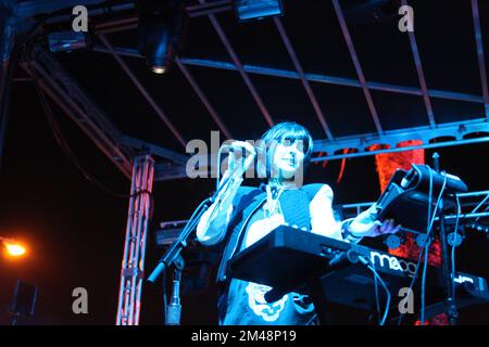 Treasure Island Music Festival - Phantogram in concert Stock Photo