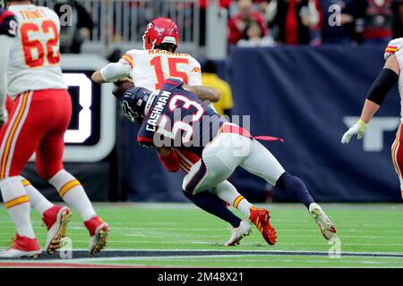 Houston, TX, USA. 18th Dec, 2022. Kansas City Chiefs running back