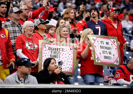 Houston KC Chiefs fans