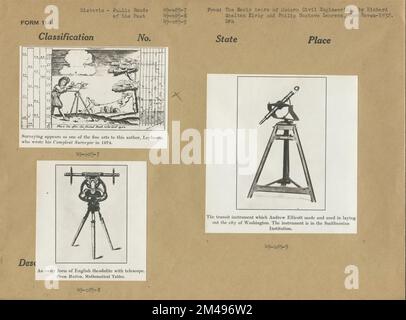 Surveying Instruments. Original caption: From: The Early Years of ...
