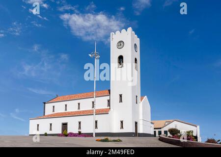 Church of Santa Maria Madalena do Mar, Porto Moniz, Madeira, Portugal Stock Photo