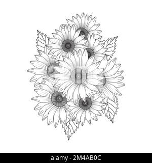 ❁ Daisy ❁ページ Daisy Flower Corner SVG cut file at EmbroideryDesigns.com