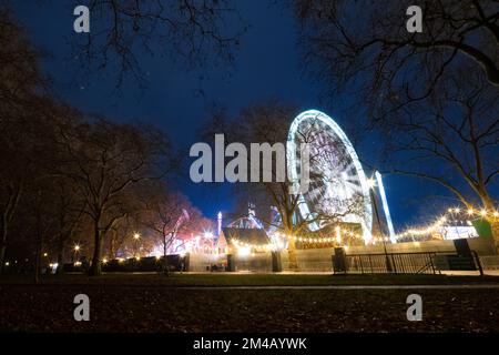 Hyde Park Winter Wonderland, London Stock Photo