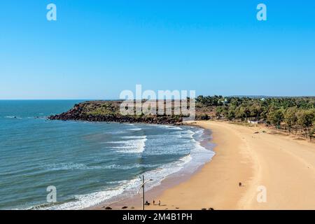 Devgad beach, Devgad, Konkan, Sindhudurg district, Maharashtra, India Stock Photo