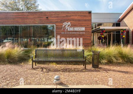 Indianola, USA – December 1, 2022 - B.B. King Museum and Delta Interpretive Center in Indianola, Mississippi Stock Photo