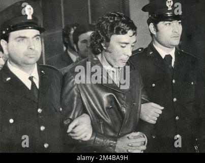 Italian gangster and mafia mobster Tommaso Buscetta, Italy 1950s Stock ...
