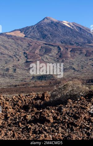 Teide national park. View on volcano Teide Stock Photo