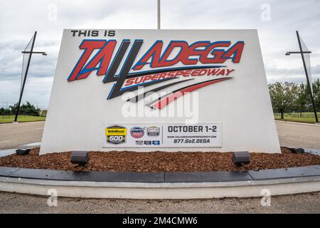 An international motorsports complex in Talladega, Alamaba Stock Photo