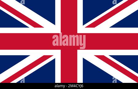 Union jack flag Flag background symbol. Vector illustration Stock Vector