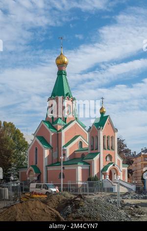 Orthodox Church of St. Gorazd - Olomouc, Czech Republic Stock Photo