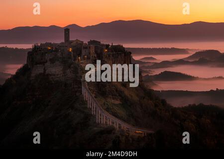 Civita di Bagnoregio, Viterbo, Lazio, Italy Stock Photo