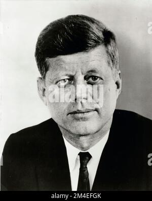 President John F. Kennedy 35th Stock Photo