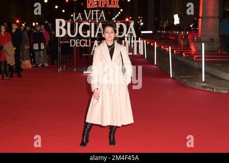 Rome, Italy. 20th Dec, 2022. Federica Torchetti attends the red carpet of new Netflix series 'La vita bugiarda degli adulti' at Auditorium Conciliazione. Credit: SOPA Images Limited/Alamy Live News Stock Photo