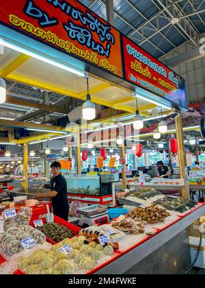 Bangkok, Thailand, Thawi Watthana,  Thonburi Market Place, Food Shop, shopping asia choices Stock Photo