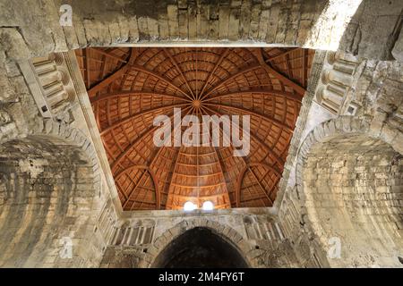 The interior of the Monumental Gateway in the Citadel, Amman city ...