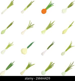 Set turmeric root and leaves, isolated on white background. Vector ...
