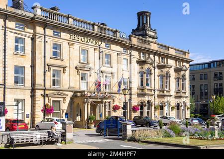 Harrogate Yorkshire The Crown Hotel Crown Place Harrogate Town centre Harrogate North Yorkshire England UK GB Europe Stock Photo