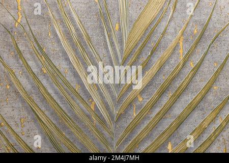 Leaves hand drawn pattern. Digital drawing and watercolor texture. Botanical wallcovering, wallpaper Stock Photo